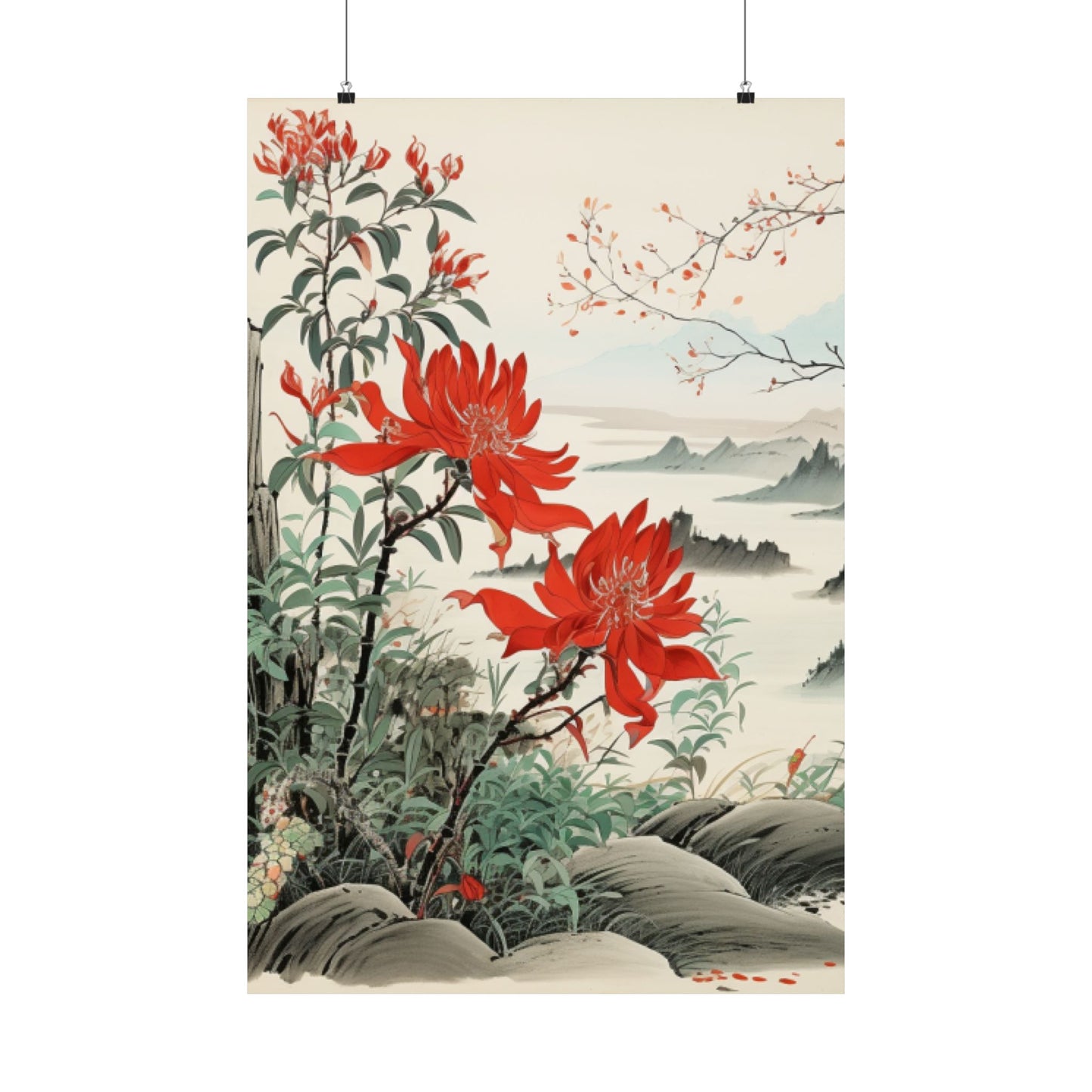 Qi Baishi's Landscape
