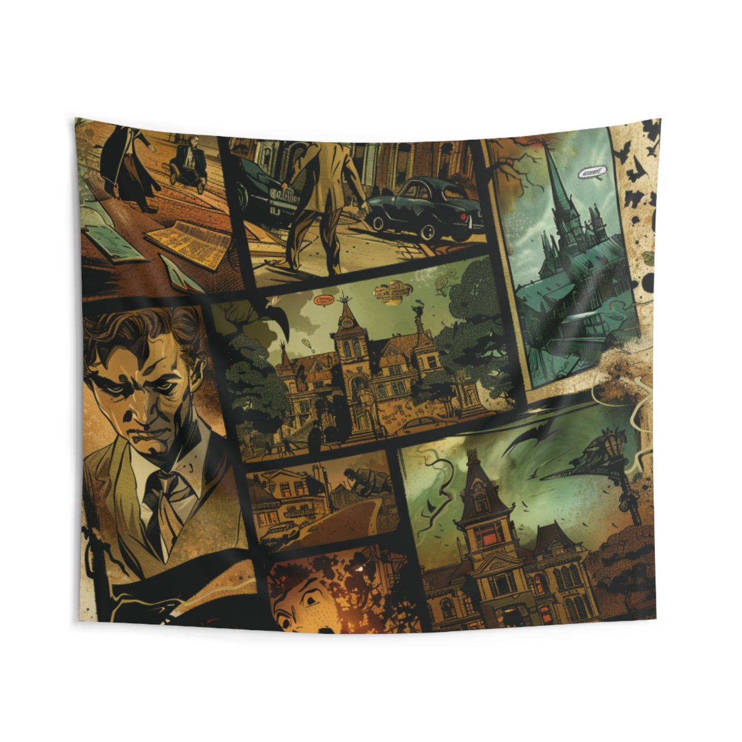 Halloween Comic Pattern