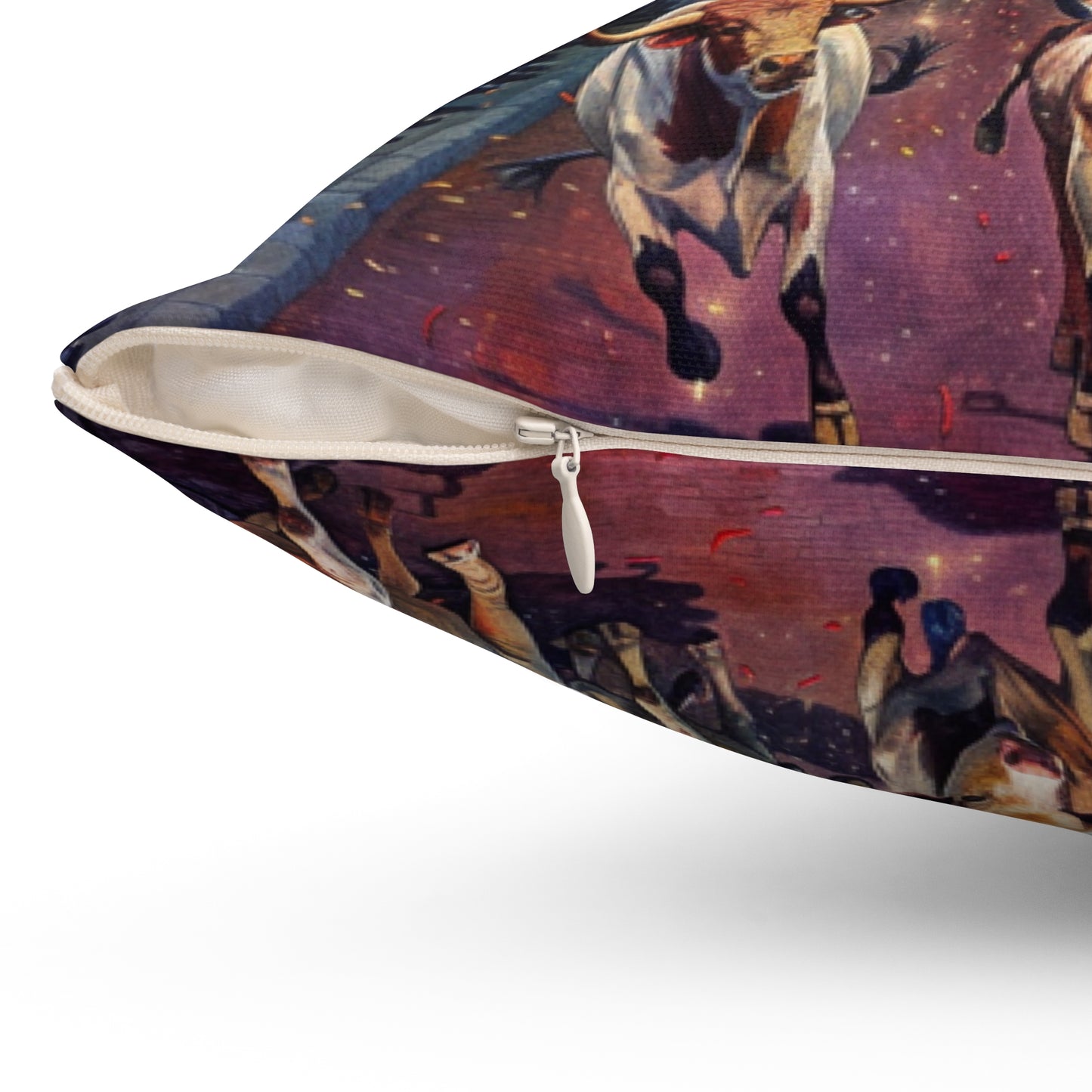 Bull Running at San Fermín Festival