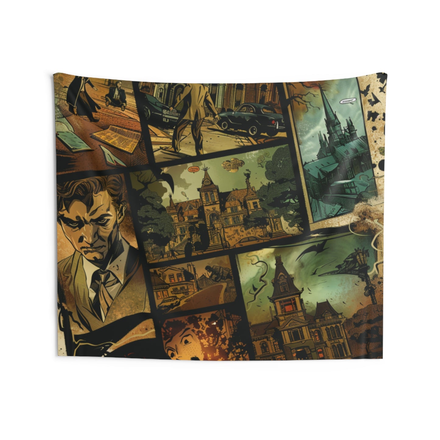 Halloween Comic Pattern