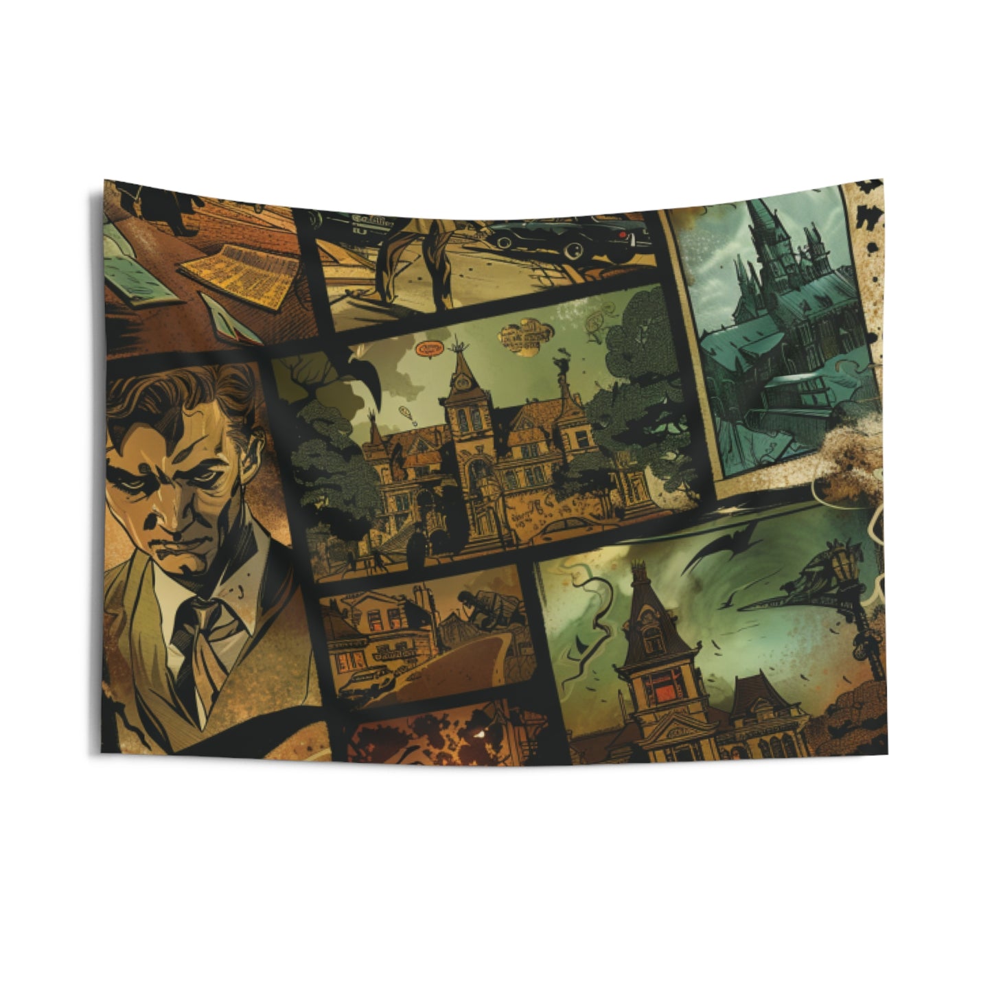 Halloween Comic Pattern