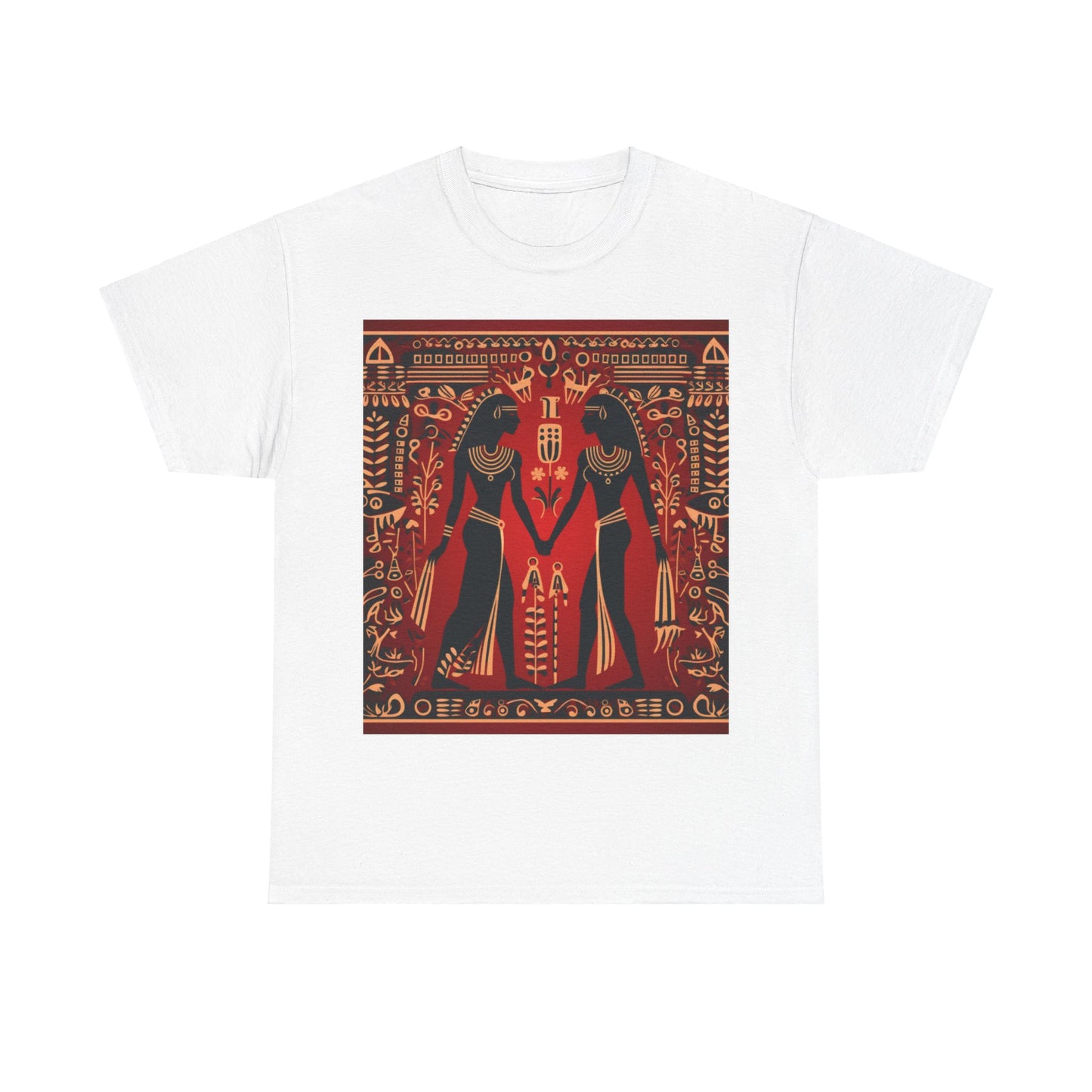 Red Hieroglyph Tile