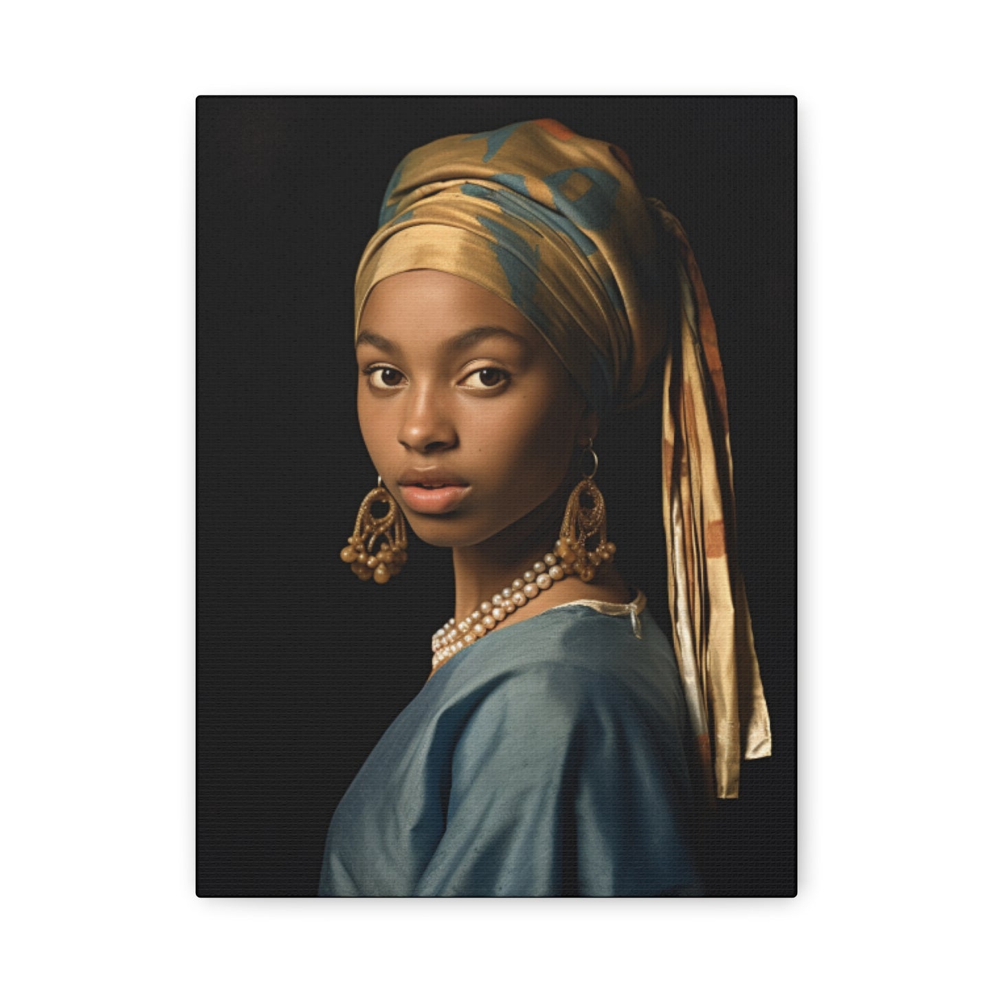 Black Girl with the Pearls