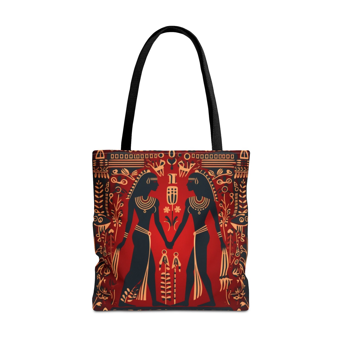 Red Hieroglyph Tile