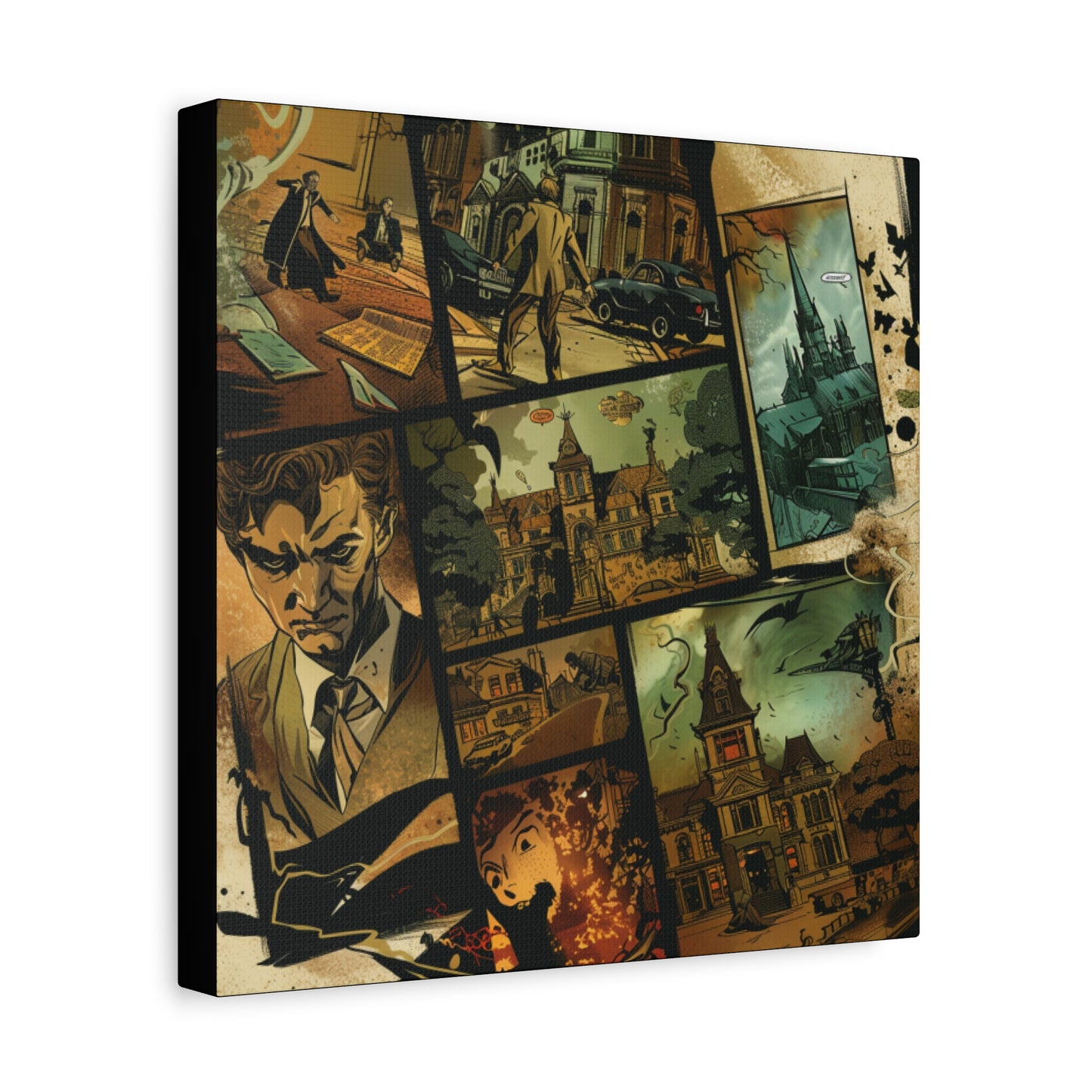 Halloween Comic Pattern