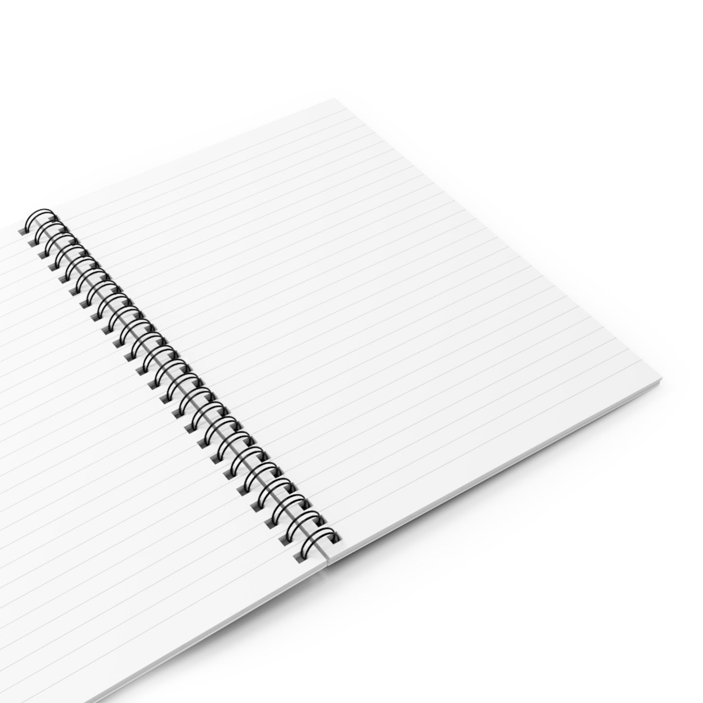 Artistic Spiral Notebook - Decorative Ruled Lined Journal with Asian Mythology Design