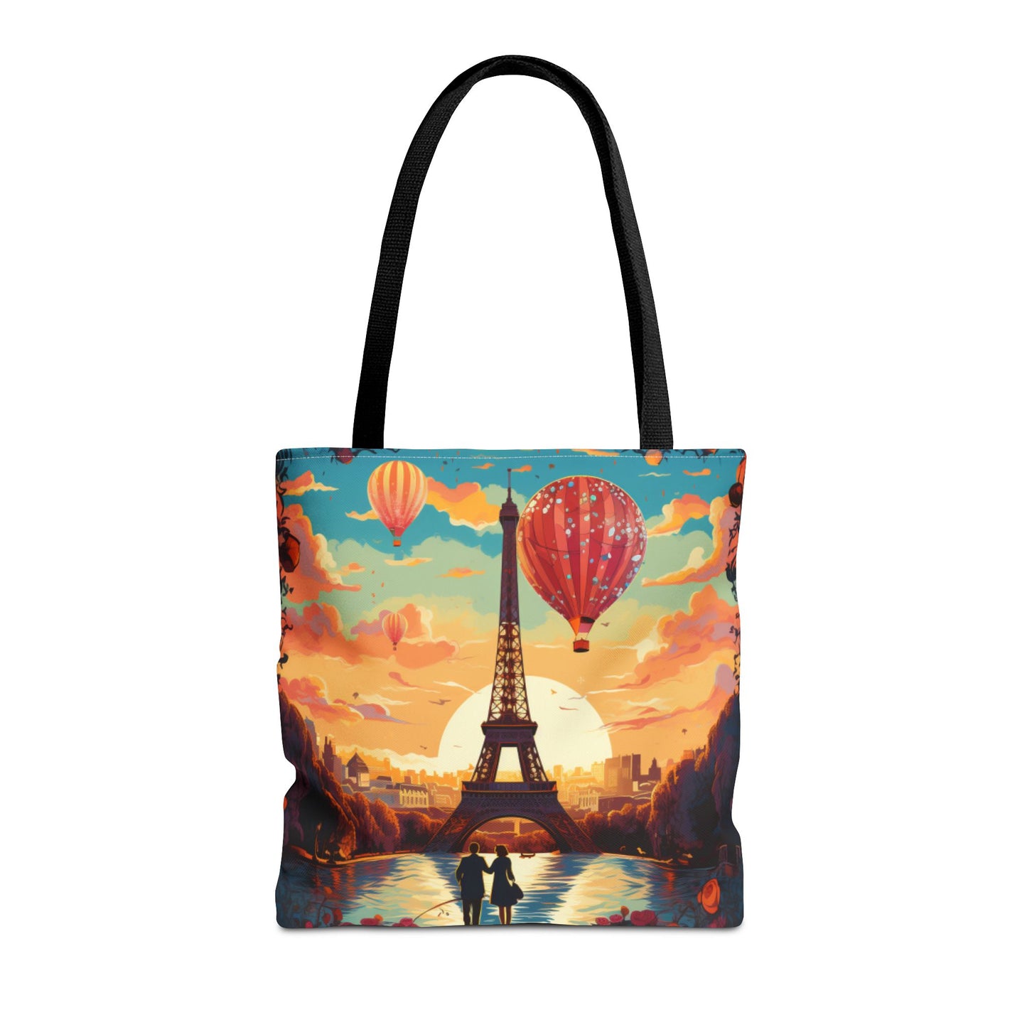 A View of the Hot Air Balloons over Paris