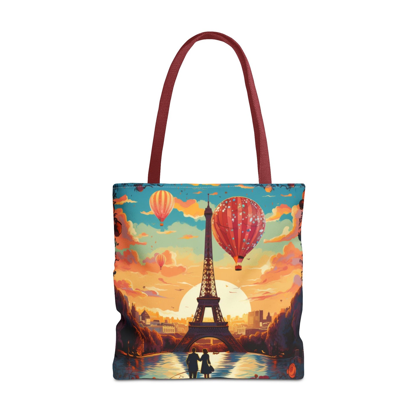A View of the Hot Air Balloons over Paris