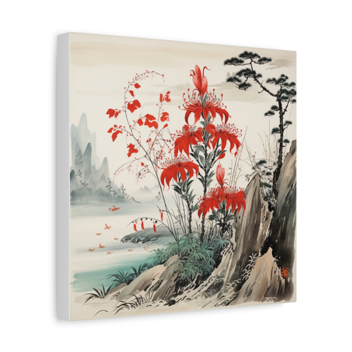 Qi Baishi's Landscape