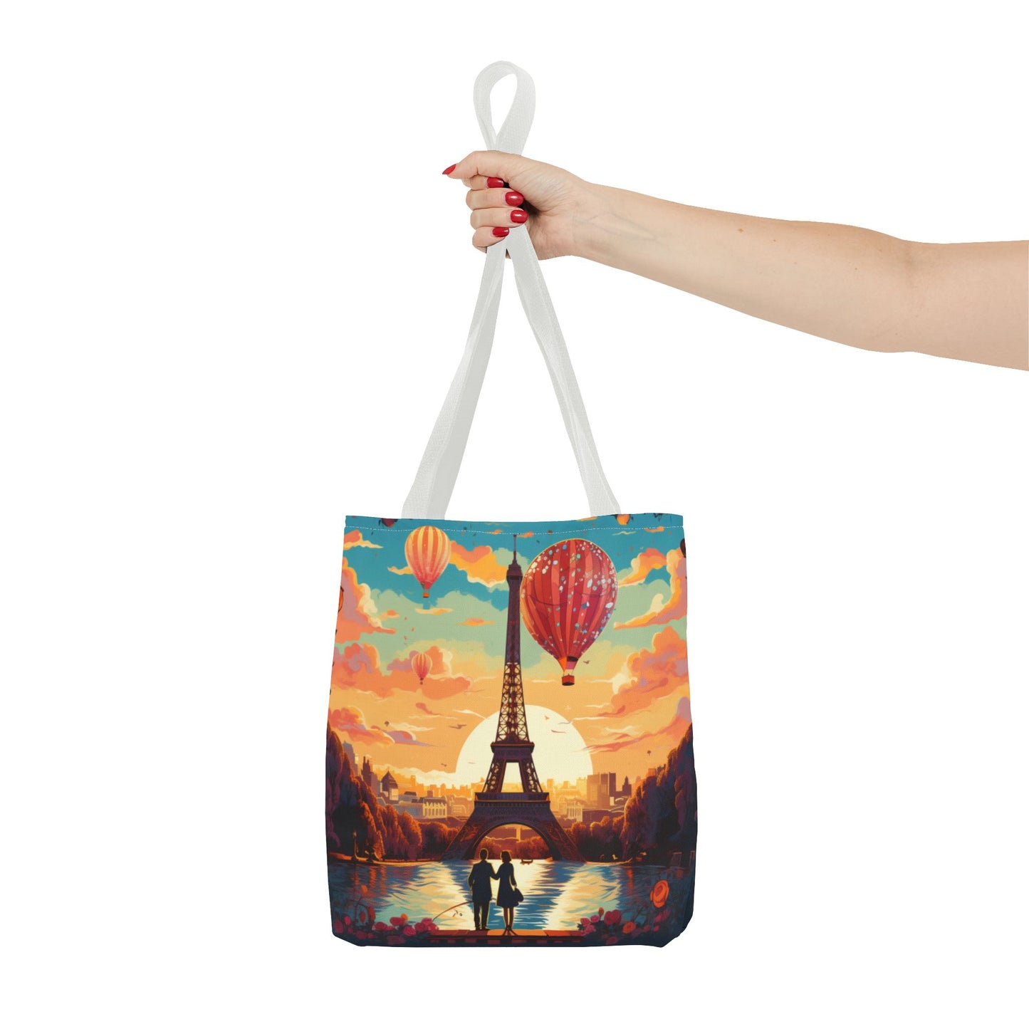A View of the Hot Air Balloons over Paris