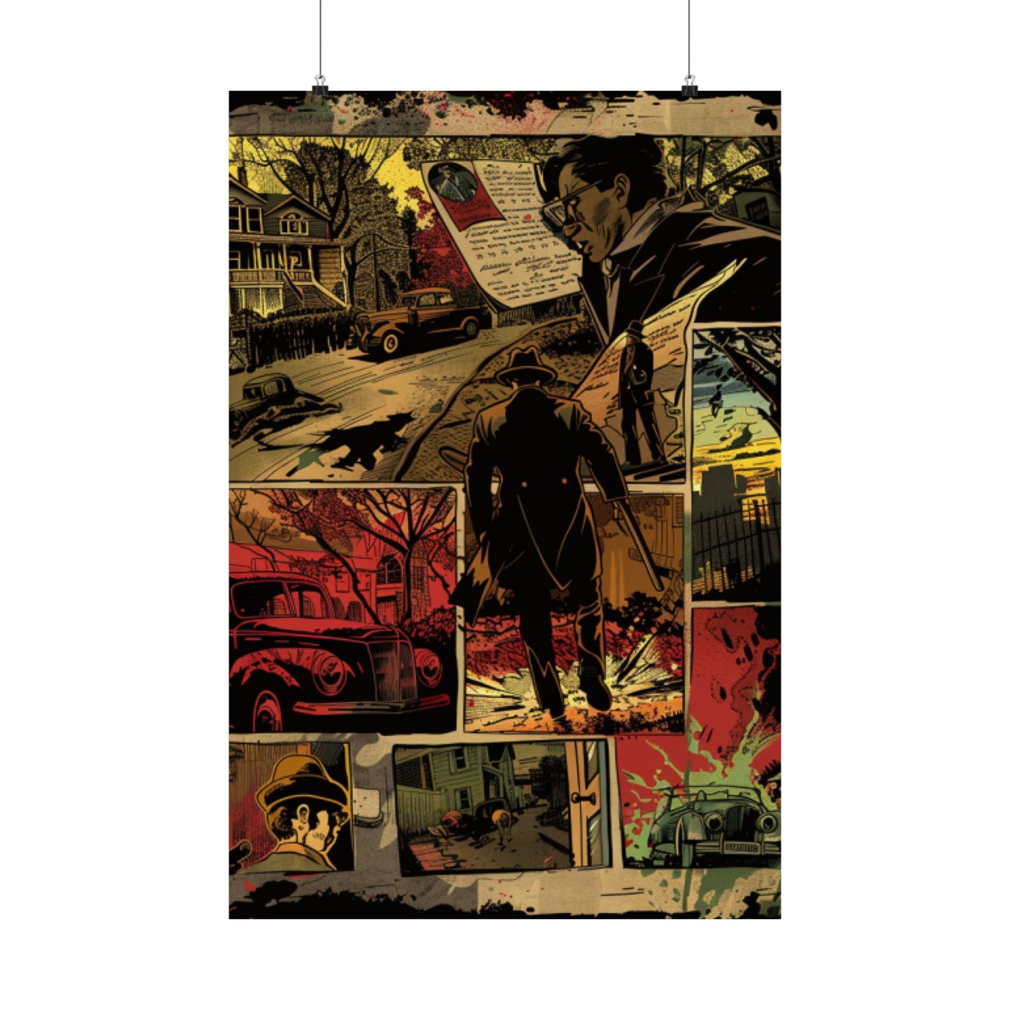 Comic Book Pattern