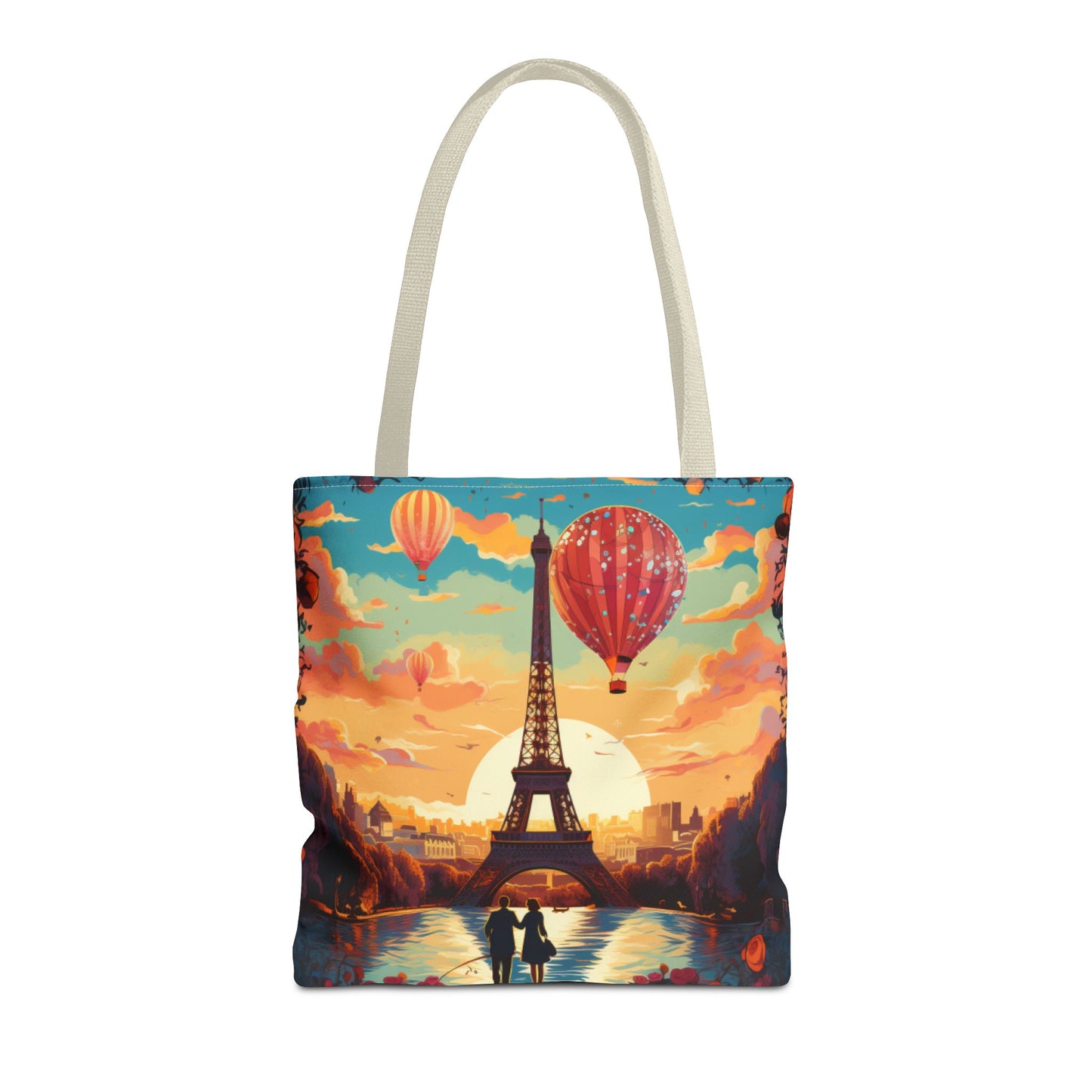 A View of the Hot Air Balloons over Paris