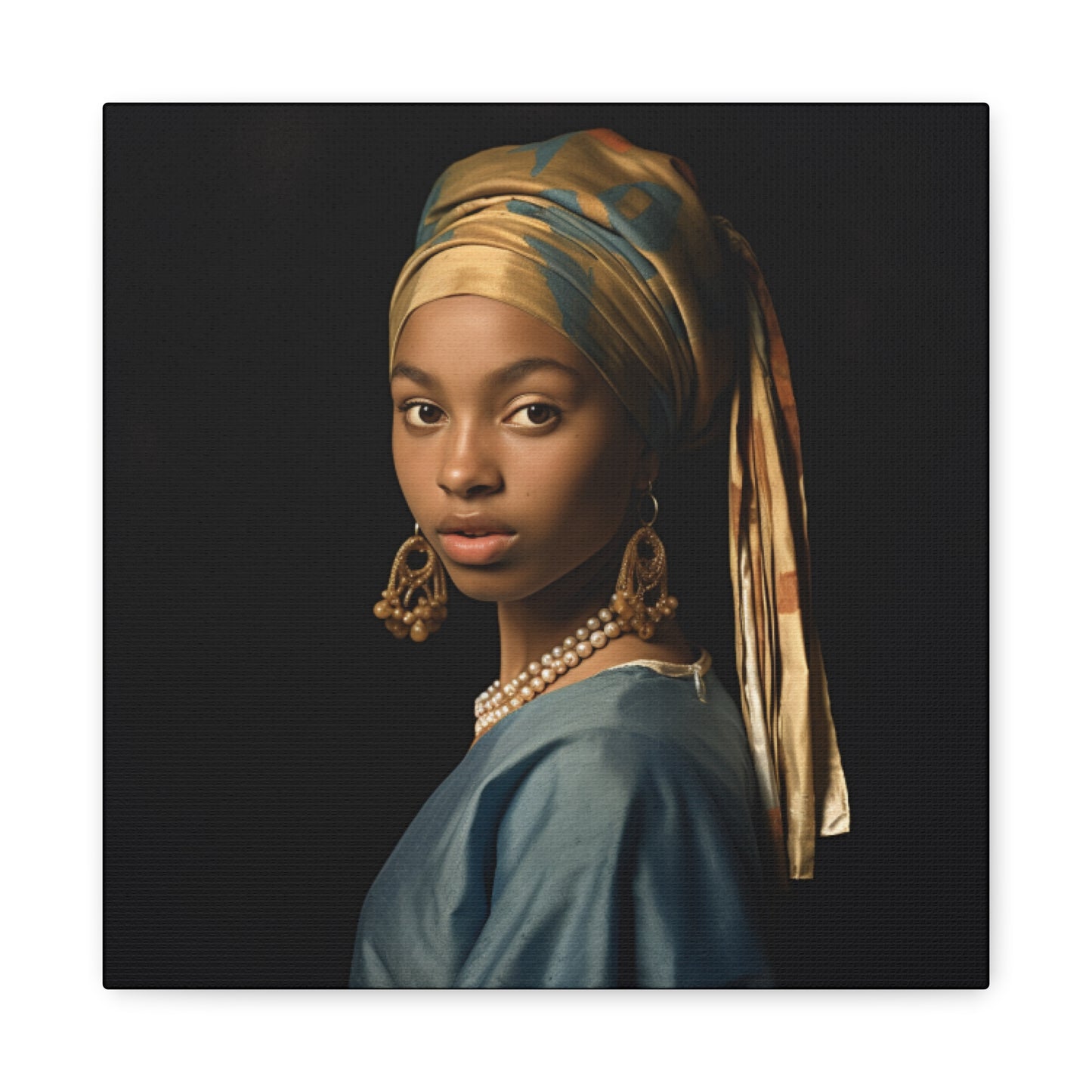 Black Girl with the Pearls