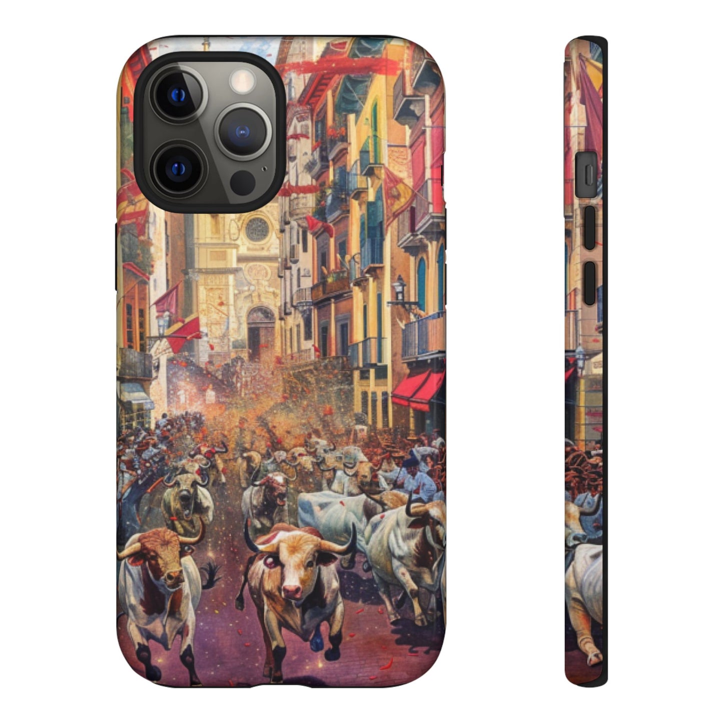Bull Running at San Fermín Festival