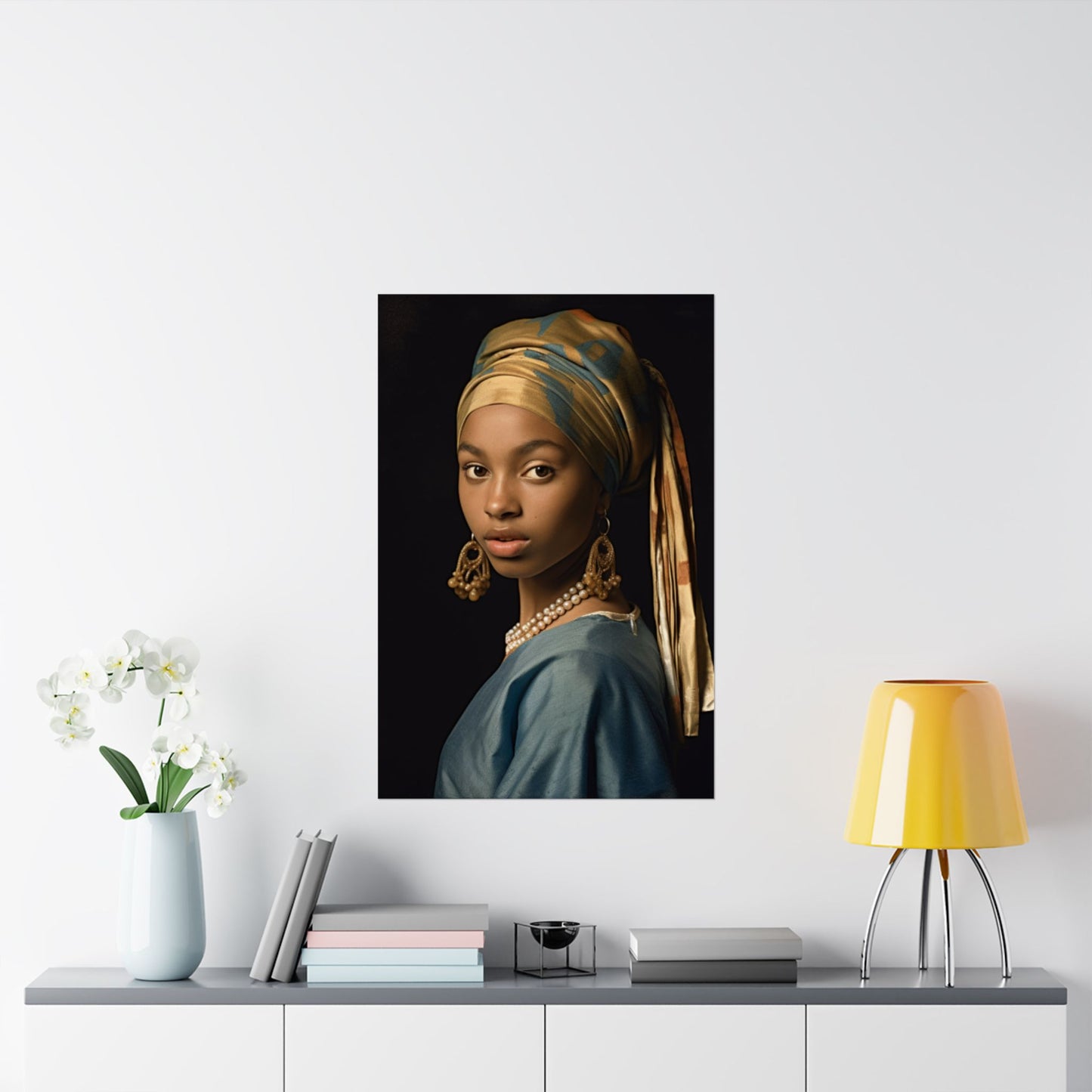 Black Girl with the Pearls