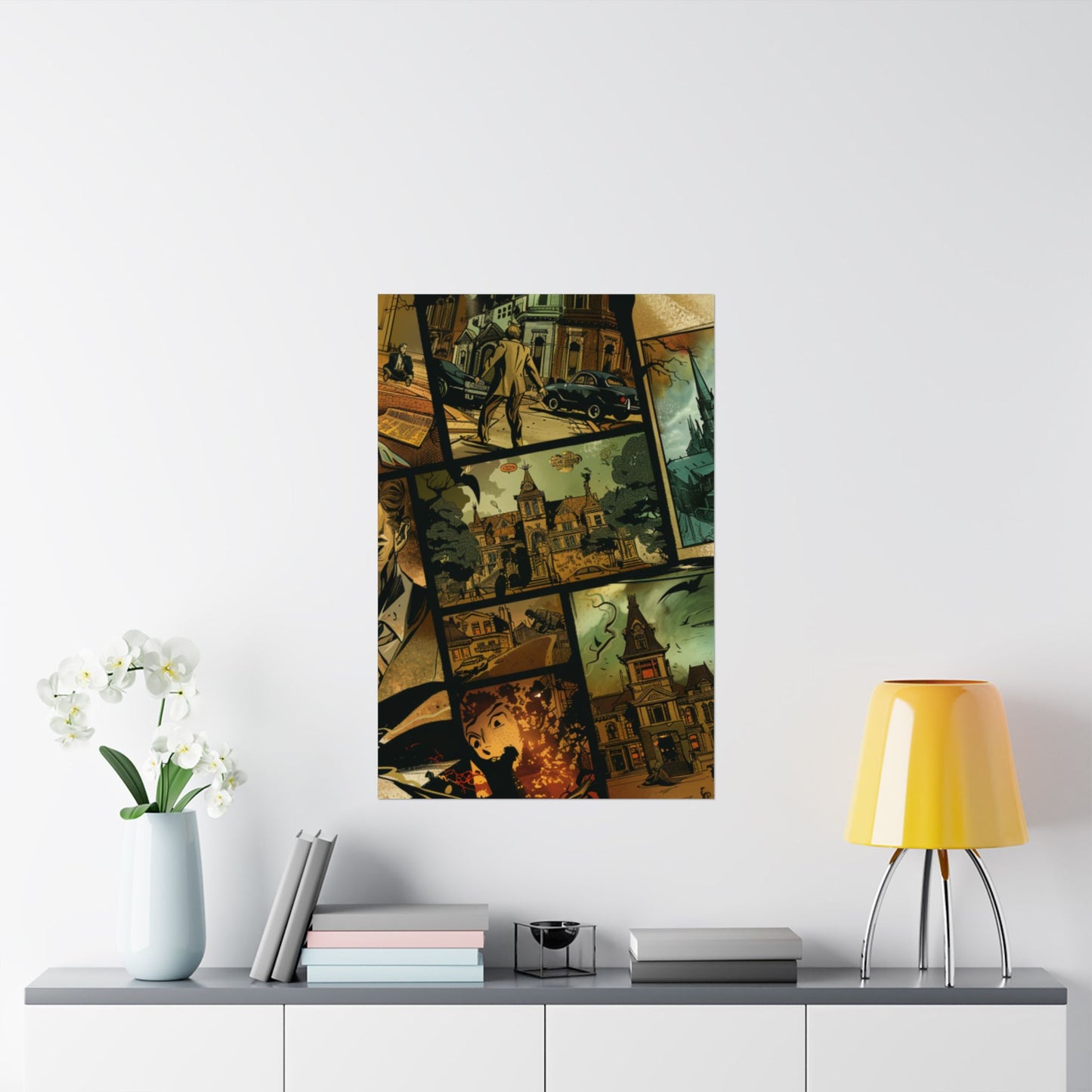 Halloween Comic Pattern