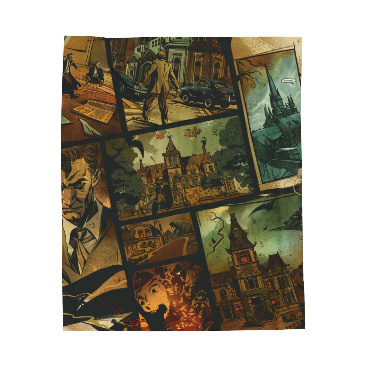 Halloween Comic Pattern