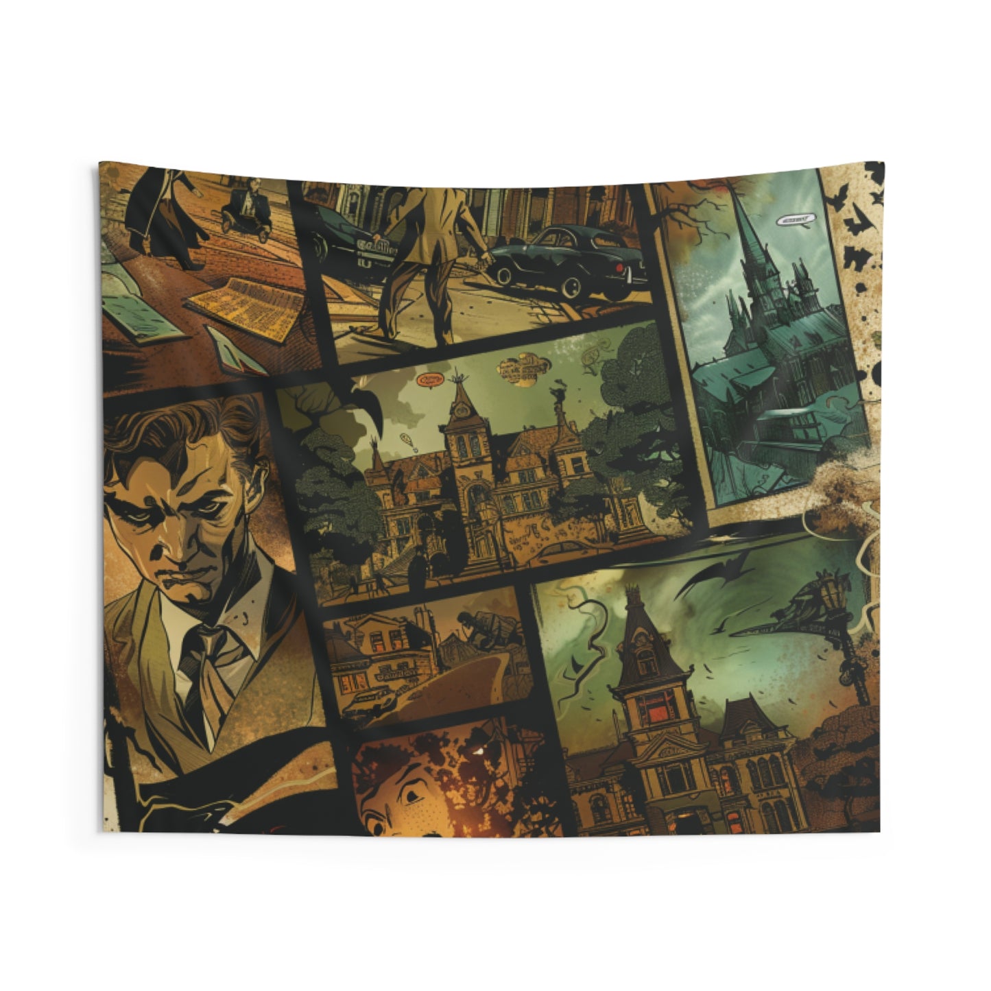 Halloween Comic Pattern