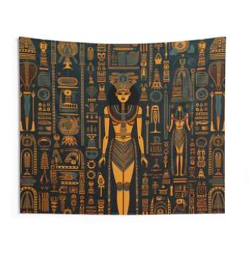 Egyptian Designs Wall Tapestries