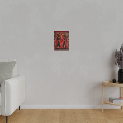 Red Hieroglyph Tile