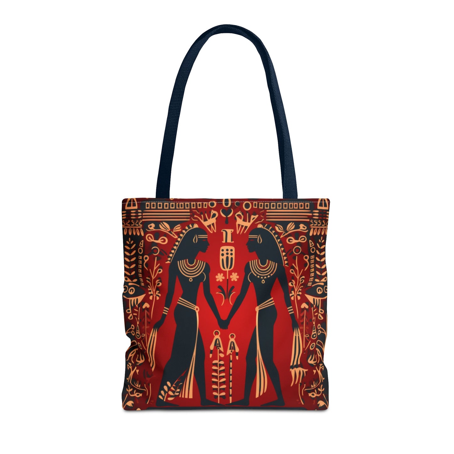 Red Hieroglyph Tile
