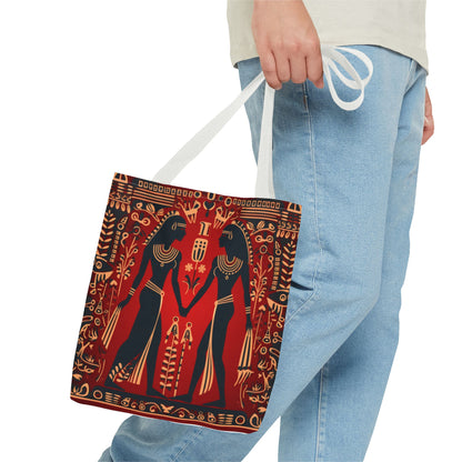 Red Hieroglyph Tile