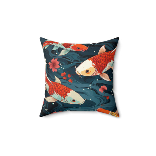 Spun Polyester Square Pillow