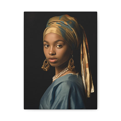 Black Girl with the Pearls