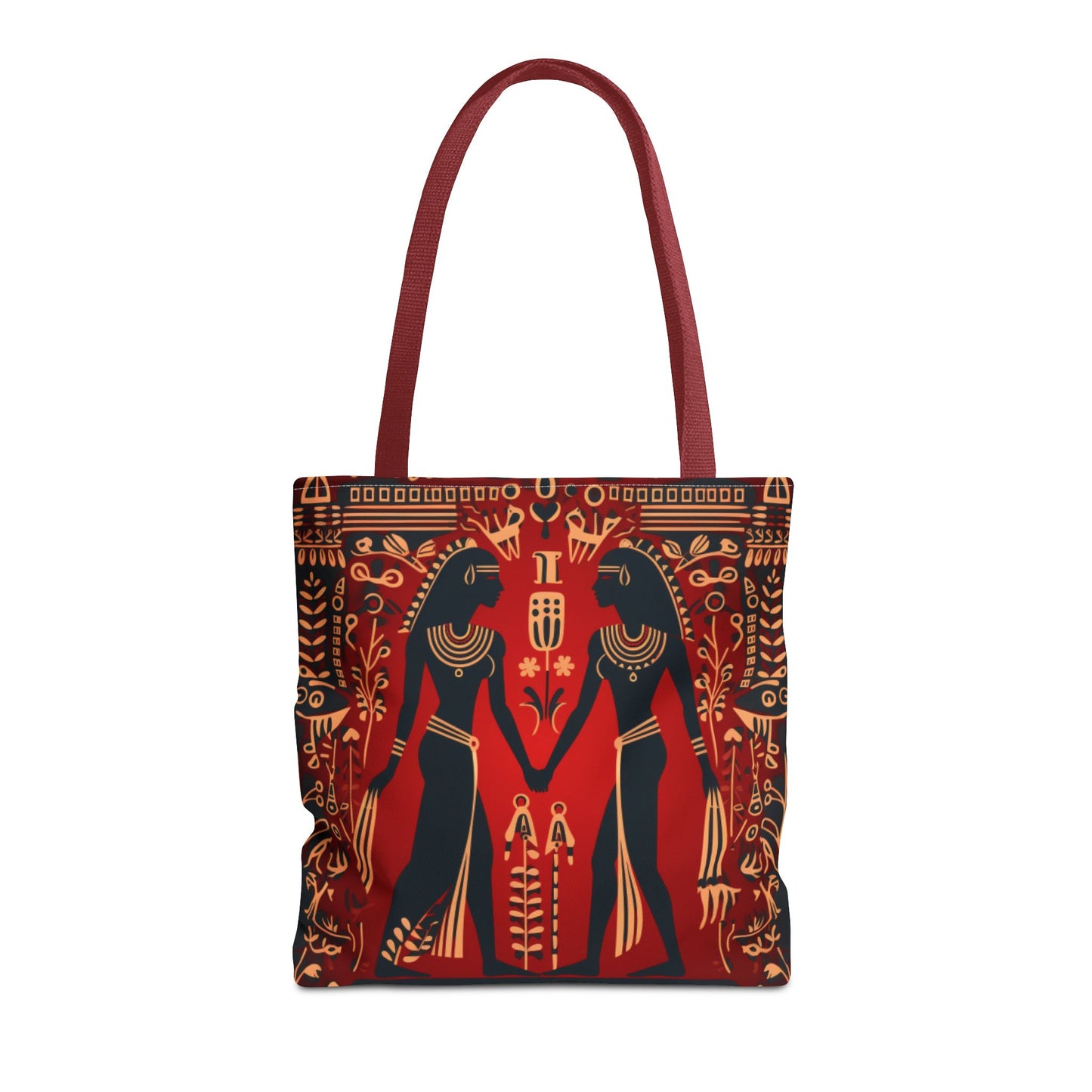 Red Hieroglyph Tile