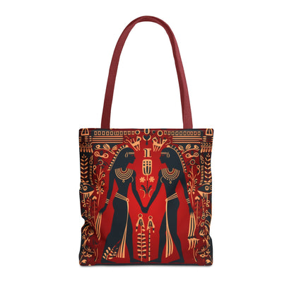 Red Hieroglyph Tile