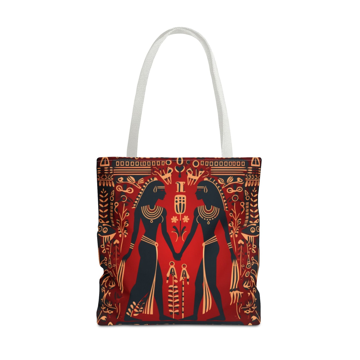 Red Hieroglyph Tile