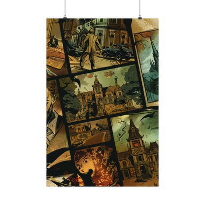 Halloween Comic Pattern