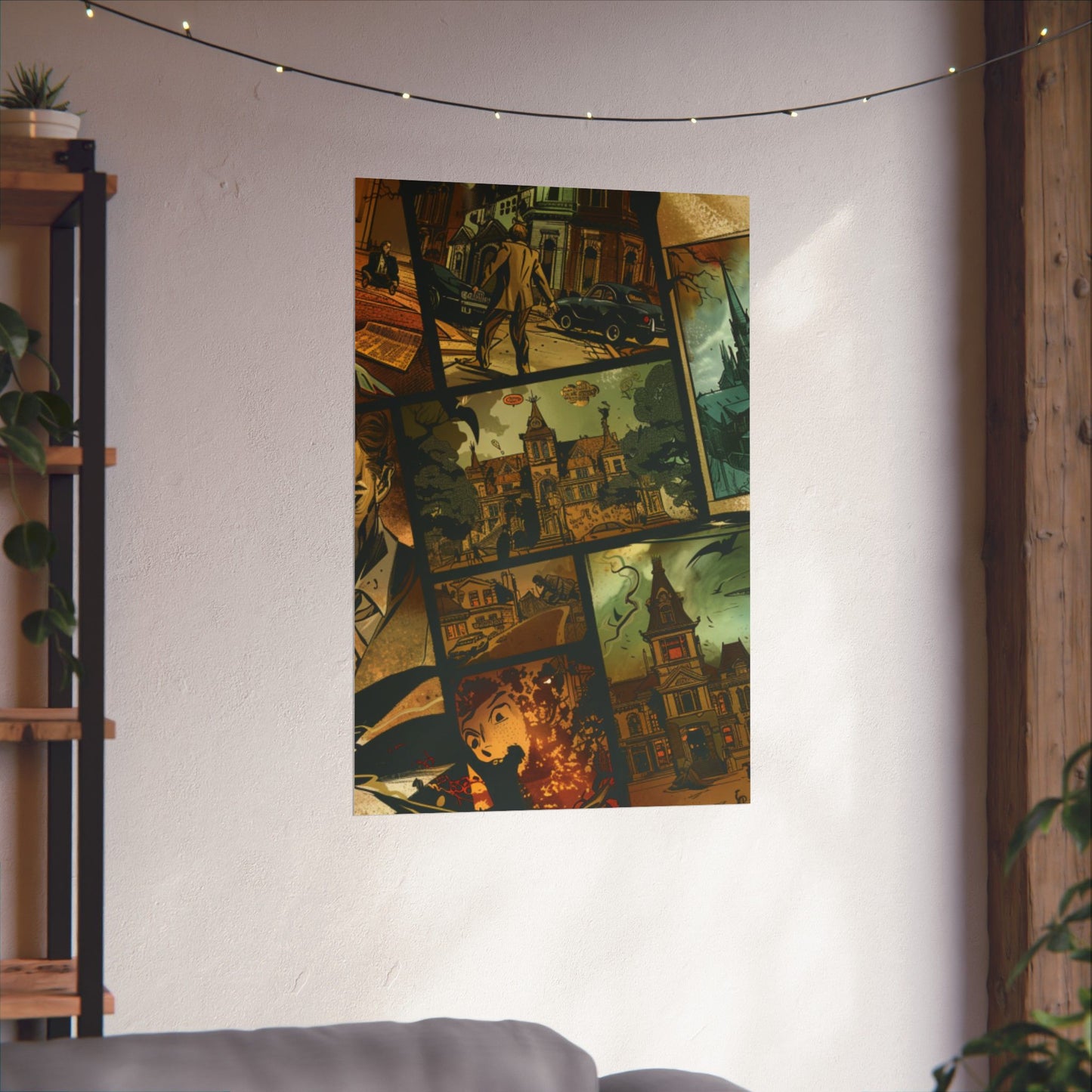 Halloween Comic Pattern