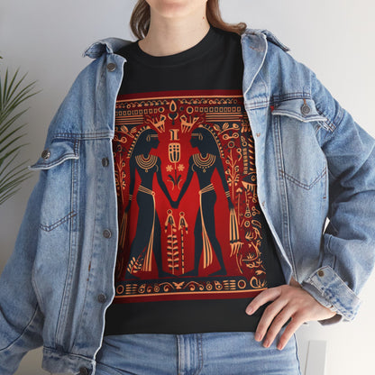 Red Hieroglyph Tile