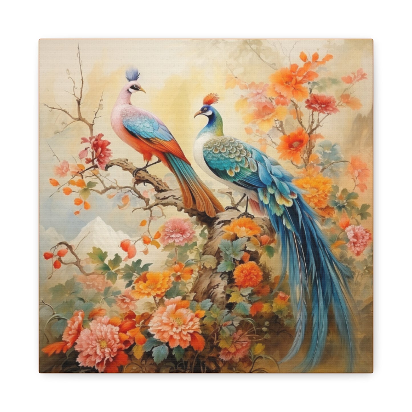The Flamboyant Feathery Birds