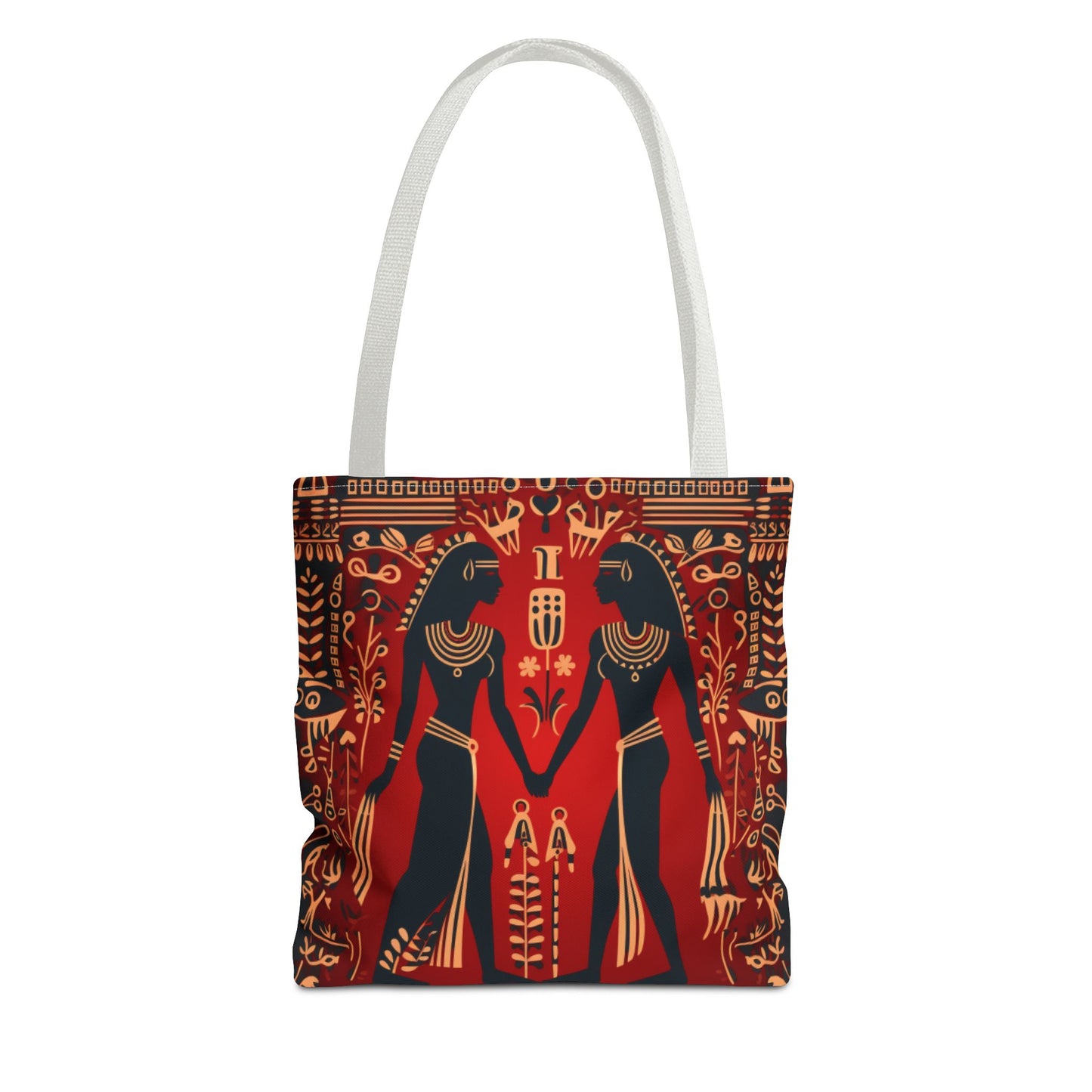 Red Hieroglyph Tile